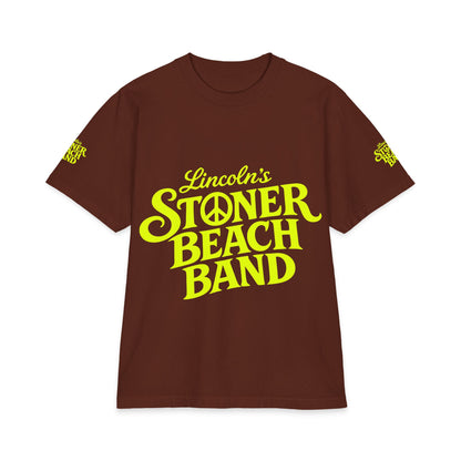 Stoner Beach Band T-Shirt — Lincoln’s Neon Logo Tee