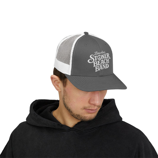 Trucker Hat — 'Stoner Beach Band' Retro Surf Logo