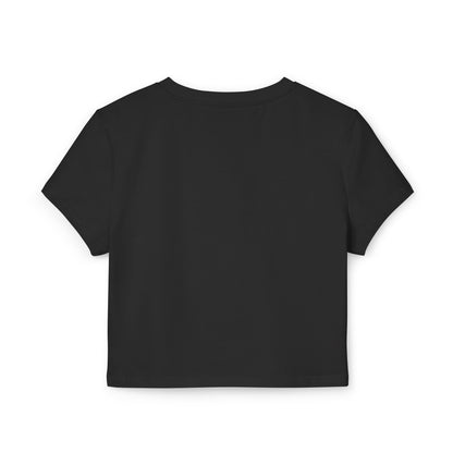 Stoner Beach Band Women's Baby Tee — Retro Surf Band Crop Top