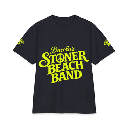 Stoner Beach Band T-Shirt — Lincoln’s Neon Logo Tee