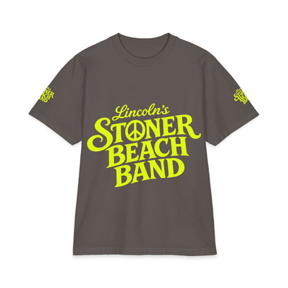 Stoner Beach Band T-Shirt — Lincoln’s Neon Logo Tee