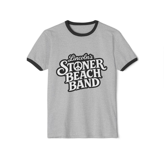 Stoner Beach Band Graphic Ringer T-Shirt