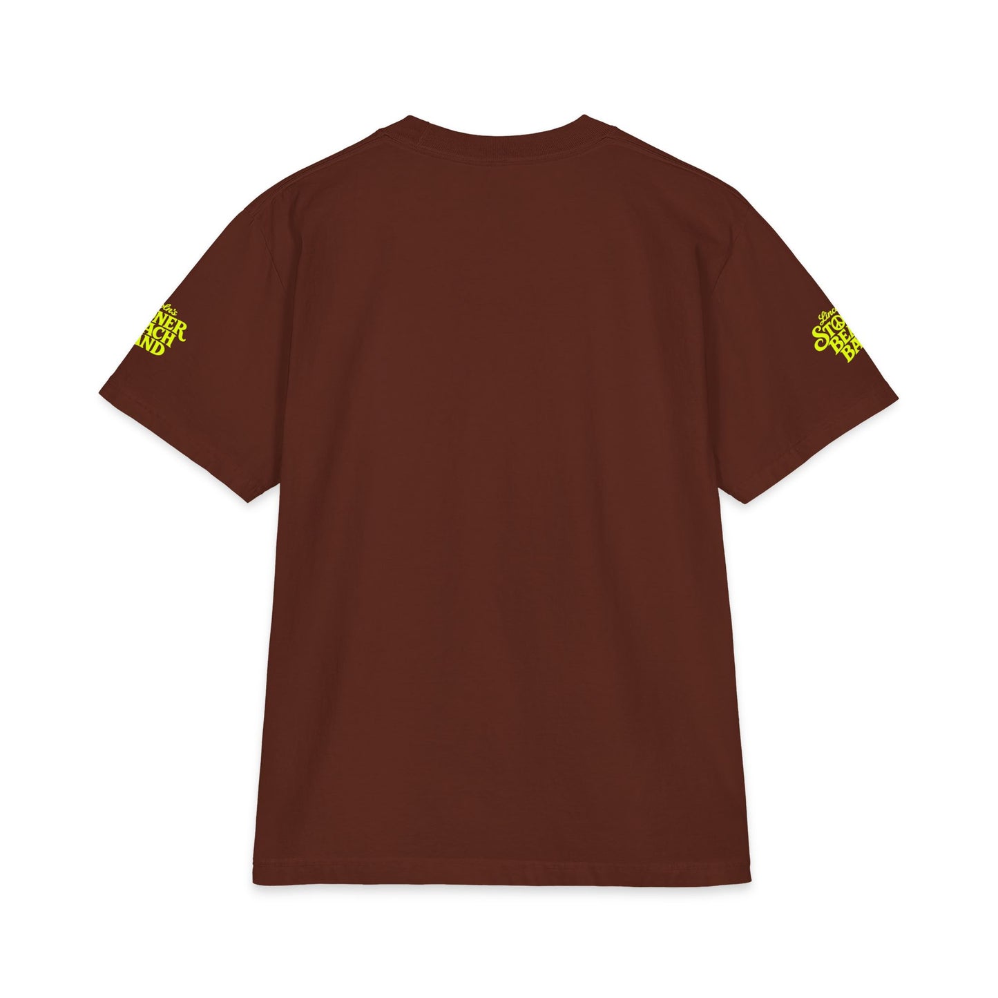 Stoner Beach Band T-Shirt — Lincoln’s Neon Logo Tee