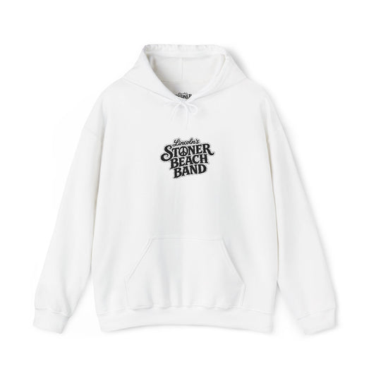 Hoodie — 'Summer Beach Band' Retro Script Pullover
