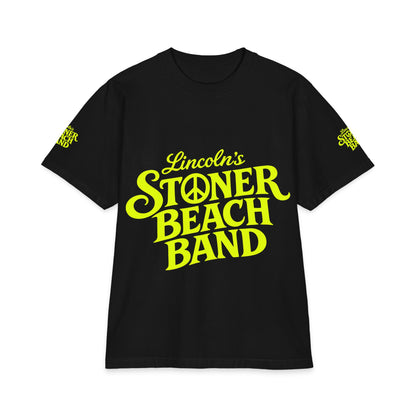 Stoner Beach Band T-Shirt — Lincoln’s Neon Logo Tee