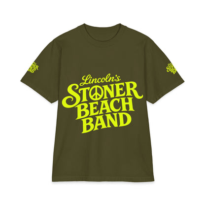 Stoner Beach Band T-Shirt — Lincoln’s Neon Logo Tee