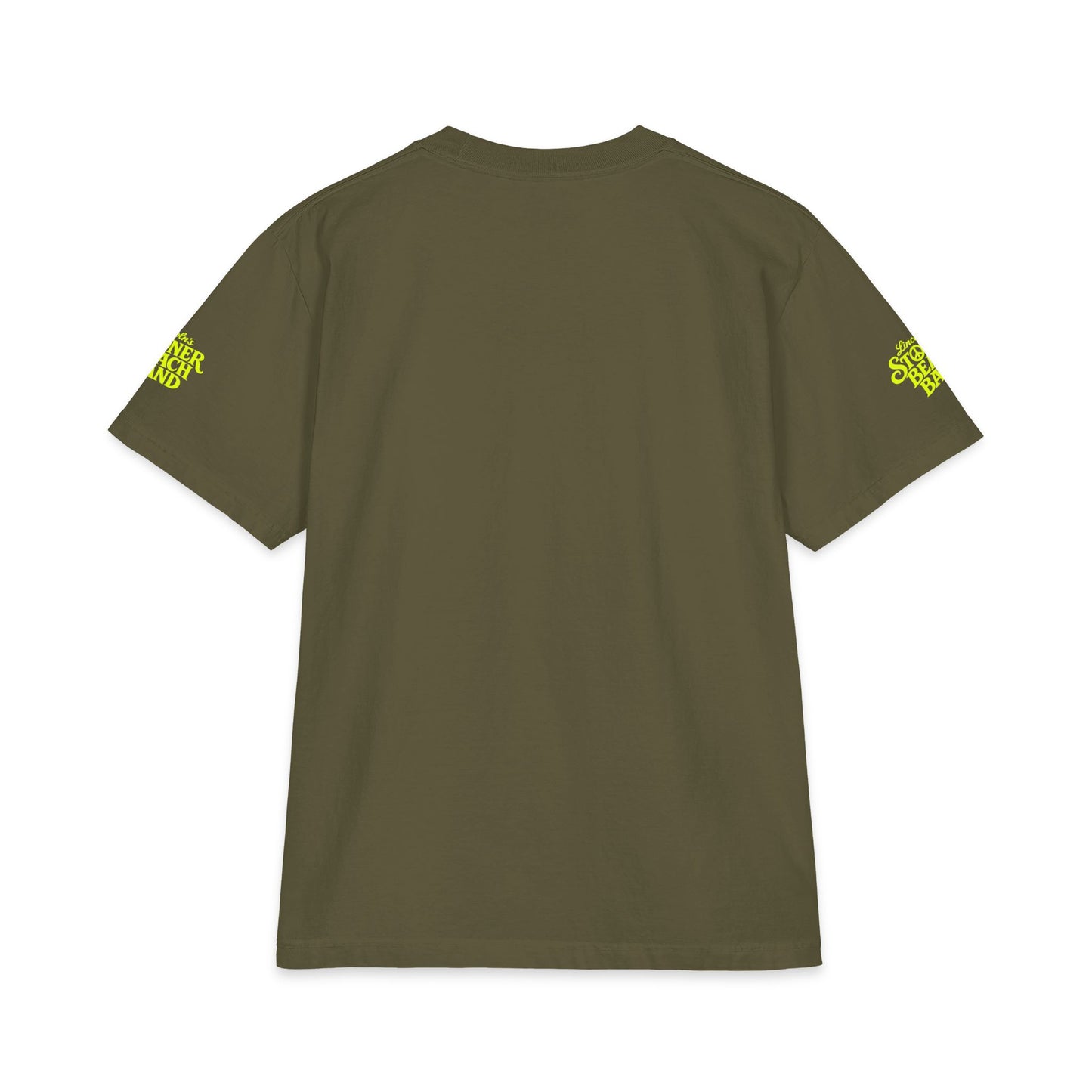 Stoner Beach Band T-Shirt — Lincoln’s Neon Logo Tee