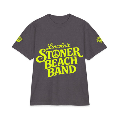 Stoner Beach Band T-Shirt — Lincoln’s Neon Logo Tee