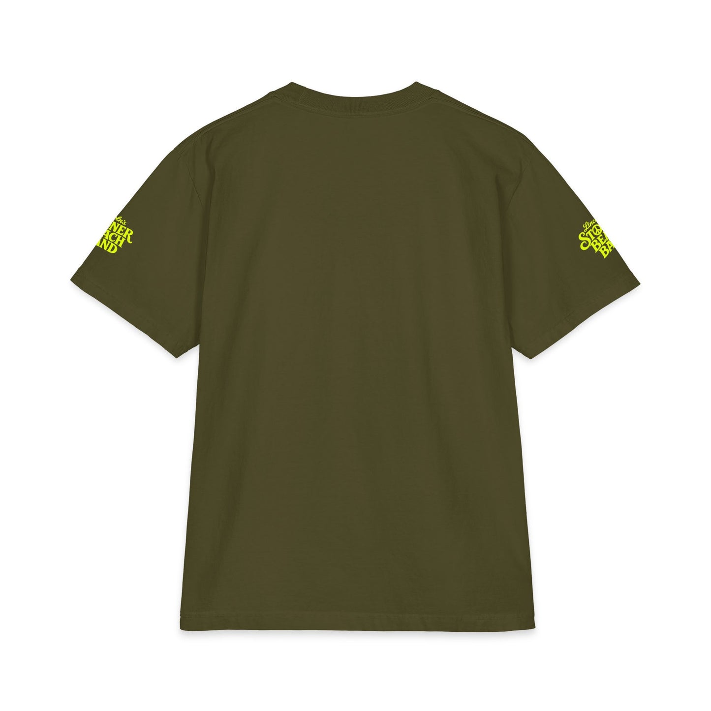 Stoner Beach Band T-Shirt — Lincoln’s Neon Logo Tee
