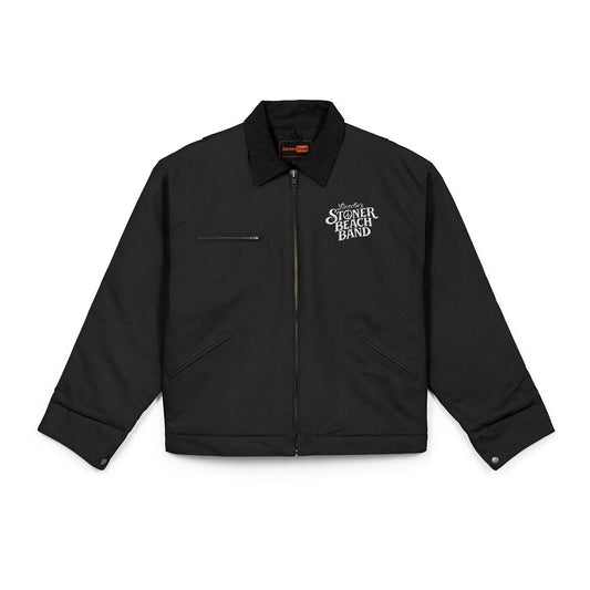 Work Jacket 'Support Your Local' Chest Logo Duck Cloth Jacket