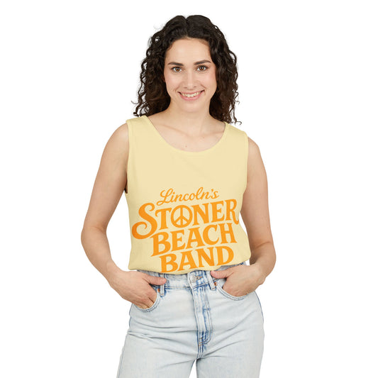 Stoner Beach Band Tank Top — Retro Surf Rock Band Tee