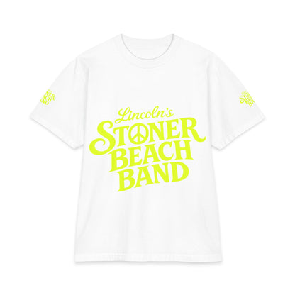 Stoner Beach Band T-Shirt — Lincoln’s Neon Logo Tee